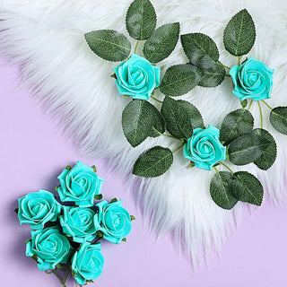 Elevate Your Wedding Décor with Turquoise Roses
