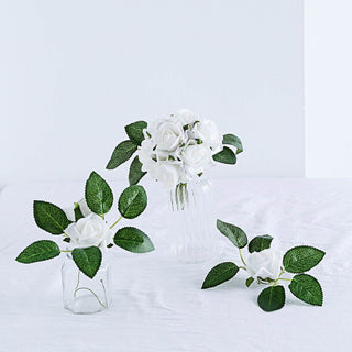 Elegant White Roses for Stunning Event Decor