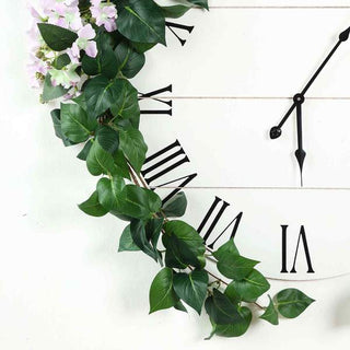 Elevate Your Event Decor with the 5ft Green Real Touch Artificial Poplar Leaf Garland Elevate Your Event Decor with the 5ft Green Real Touch Artificial Poplar Leaf Garland