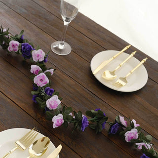 Versatile Lavender Purple Artificial Flower Vines Versatile Lavender Purple Artificial Flower Vines