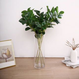 Add a Touch of Natural Green with 2 Stems | 26" Green Artificial Lemon Leaf Branches Add a Touch of Natural Green with 2 Stems | 26" Green Artificial Lemon Leaf Branches