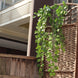 4 Pack Green Pothos Artificial Ivy Vine Hanging Plants, 3ft Fake Foliage Silk Leaves Garland