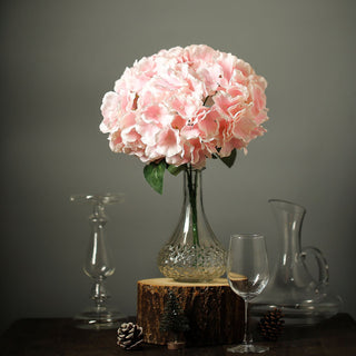 The Perfect Blush Pink Artificial Silk Hydrangea Bouquets The Perfect Blush Pink Artificial Silk Hydrangea Bouquets