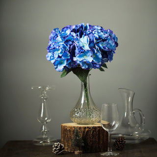 Transform Your Event Decor with Royal Blue Silk Hydrangea Bouquets Transform Your Event Decor with Royal Blue Silk Hydrangea Bouquets
