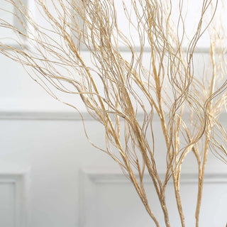 Versatile and Durable Metallic Gold Twig Branch Sprays Versatile and Durable Metallic Gold Twig Branch Sprays