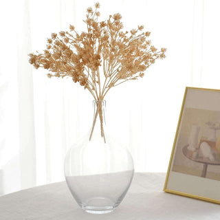 <strong>Tranforming Your Space with Metallic Gold Baby's Breath Flower Bouquet</strong> <strong>Tranforming Your Space with Metallic Gold Baby's Breath Flower Bouquet</strong>