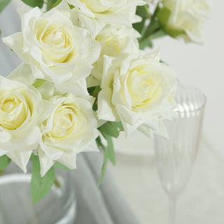 Durable and Low-Maintenance Ivory Real Touch Faux Flowers Durable and Low-Maintenance Ivory Real Touch Faux Flowers