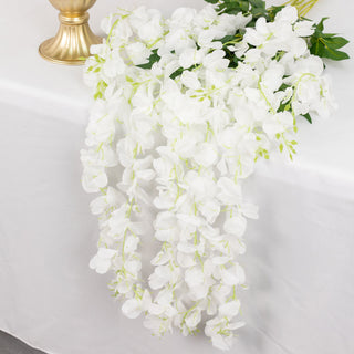 Create Unforgettable Moments with Artificial Silk Hanging Wisteria