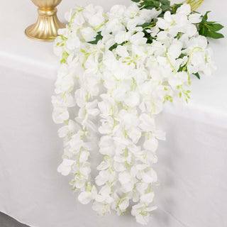 Create Unforgettable Moments with Artificial Silk Hanging Wisteria Create Unforgettable Moments with Artificial Silk Hanging Wisteria