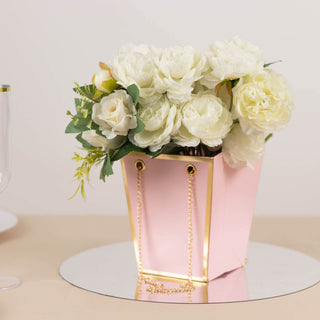 <span>Pink Gold Edge Paper Gift Bags: Elegance and Sophistication in Every Detail</span> <span>Pink Gold Edge Paper Gift Bags: Elegance and Sophistication in Every Detail</span>