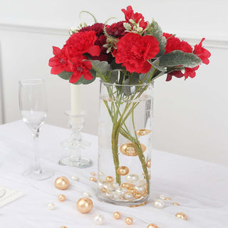 Create Timeless Elegance with Off White and Gold Faux Pearl Beads Create Timeless Elegance with Off White and Gold Faux Pearl Beads