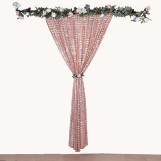 Add a Touch of Sparkle to Your Event Decor with the Rose Gold Sequin Curtain Add a Touch of Sparkle to Your Event Decor with the Rose Gold Sequin Curtain