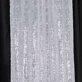 Enhance Your Event Decor with Glittering Silver Sequin Curtains Enhance Your Event Decor with Glittering Silver Sequin Curtains