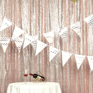 Transform Any Space into a Spectacle of Shine and Sparkle with the Blush Sequin Event Background Drape Transform Any Space into a Spectacle of Shine and Sparkle with the Blush Sequin Event Background Drape