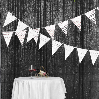 Create a Spectacle of Shine and Sparkle with the Black Sequin Curtain Create a Spectacle of Shine and Sparkle with the Black Sequin Curtain