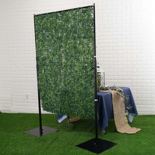Enhance Your Event with the 4FT x 9FT Portable Isolation Wall in Artificial Grass