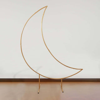 <span>Elegant Gold Metal Crescent Moon Wedding Arch Backdrop Stand</span> <span>Elegant Gold Metal Crescent Moon Wedding Arch Backdrop Stand</span>