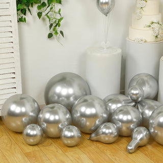 Décor Ideas with Silver Balloons Décor Ideas with Silver Balloons