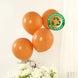 50 Pack Matte Pastel Caramel Biodegradable Balloons 12inch, Round Eco-friendly