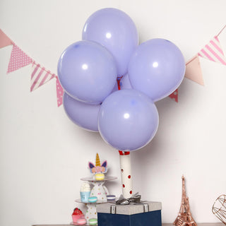 Elevate Your Event Decor with 10" Matte Pastel Periwinkle Balloons Elevate Your Event Decor with 10" Matte Pastel Periwinkle Balloons