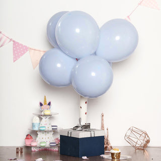 Add a Touch of Elegance with 12" Matte Pastel Ice Blue Balloons