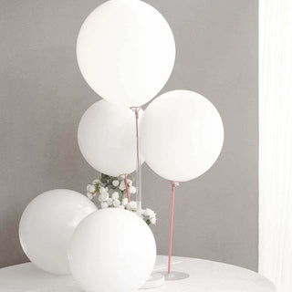 Elegant Pastel White Balloons for Stunning Event Decor Elegant Pastel White Balloons for Stunning Event Decor