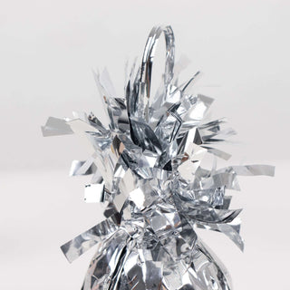 Enhance Your Event Decor with Metallic Silver Foil Tassel Party Balloon Weights Enhance Your Event Decor with Metallic Silver Foil Tassel Party Balloon Weights