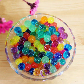 Engage in Sensory Exploration with Nontoxic Apple Green Water Jelly Beads