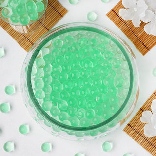 Add a Pop of Color with Large Apple Green Nontoxic Jelly Ball Water Bead Vase Fillers