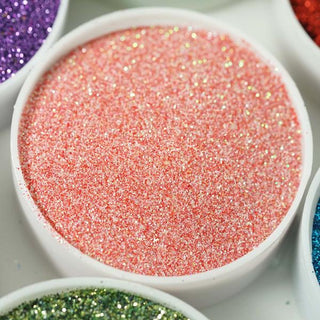Add a Touch of Radiance with Nontoxic Coral Extra Fine Glitter Add a Touch of Radiance with Nontoxic Coral Extra Fine Glitter