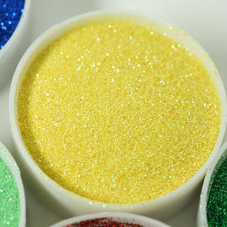 Nontoxic Yellow DIY Arts and Crafts Extra Fine Glitter - Add a Dazzling Touch to Your Creations