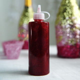 Add a Touch of Elegance with Metallic Burgundy Glitter Glue Add a Touch of Elegance with Metallic Burgundy Glitter Glue