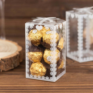 Create a Memorable Celebration with Clear Rectangle Candy Gift Boxes Create a Memorable Celebration with Clear Rectangle Candy Gift Boxes