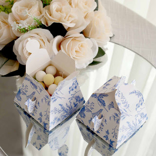 Versatile White and Blue Tea Time Gift Boxes