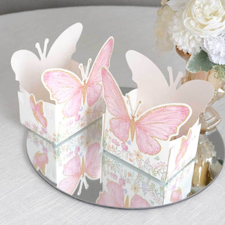 <strong>Enchanting White Pink Glitter Butterfly Paper Food Trays</strong> <strong>Enchanting White Pink Glitter Butterfly Paper Food Trays</strong>