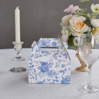 Add a Touch of Elegance to Your Event with French Toile Floral Print Treat Boxes Add a Touch of Elegance to Your Event with French Toile Floral Print Treat Boxes