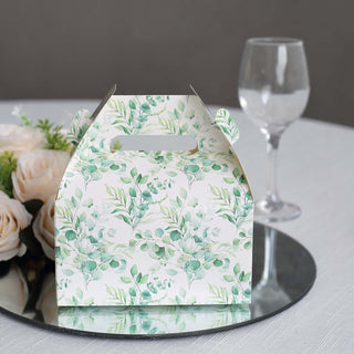 Versatile and Stylish - White Green Party Favor Boxes for Every Occasion Versatile and Stylish - White Green Party Favor Boxes for Every Occasion