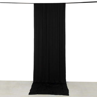 <strong>Versatile Stretchable Black Backdrop Curtain</strong> <strong>Versatile Stretchable Black Backdrop Curtain</strong>