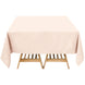 70x70inch Blush Rose Gold 200 GSM Premium Seamless Polyester Square Tablecloth