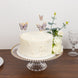 2-Pack Clear Plastic Pedestal Cake Stands – 13inch Round Dessert Display Tray