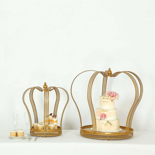 <strong>Gold Crown Cupcake Stand For Dessert Display</strong> <strong>Gold Crown Cupcake Stand For Dessert Display</strong>