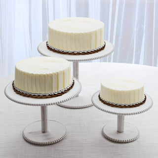 <span>Elegant Whitewash Wooden Pedestal Cake Stands for Every Event</span> <span>Elegant Whitewash Wooden Pedestal Cake Stands for Every Event</span>