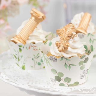 Elevate Your Dessert Presentation with White Green Paper Truffle Cup Dessert Liners Elevate Your Dessert Presentation with White Green Paper Truffle Cup Dessert Liners