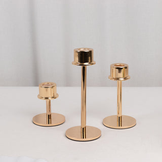 Enhance Your Space with Gold Metal Candle Stands