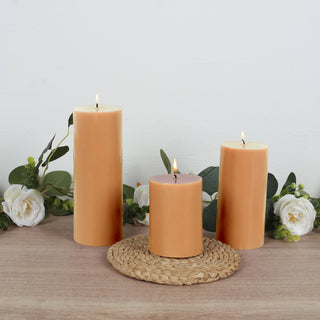 Décor ideas using Beige pillar candles Décor ideas using Beige pillar candles