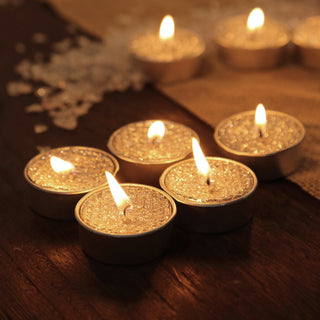 Enhance Your Event Decor with Metallic Silver Tealight Candles