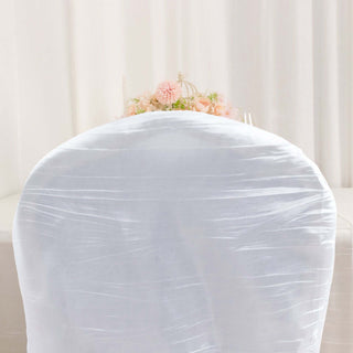 White Banquet Chair Cover White Banquet Chair Cover