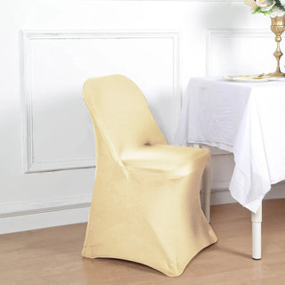 <strong>The Perfect Fit: Champagne Spandex Folding Chair Slipcovers for Any Occasion</strong> <strong>The Perfect Fit: Champagne Spandex Folding Chair Slipcovers for Any Occasion</strong>
