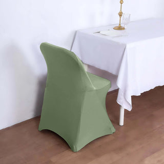 Unleash Your Creativity with the Dusty Sage Green Spandex Fitted Folding Chair Cover Unleash Your Creativity with the Dusty Sage Green Spandex Fitted Folding Chair Cover