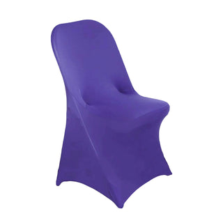 <strong>Easy To Use Purple Spandex Fitted Chair Covers</strong> <strong>Easy To Use Purple Spandex Fitted Chair Covers</strong>